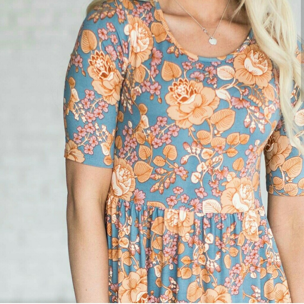 Mindy Mae's Market floral maxi dress
